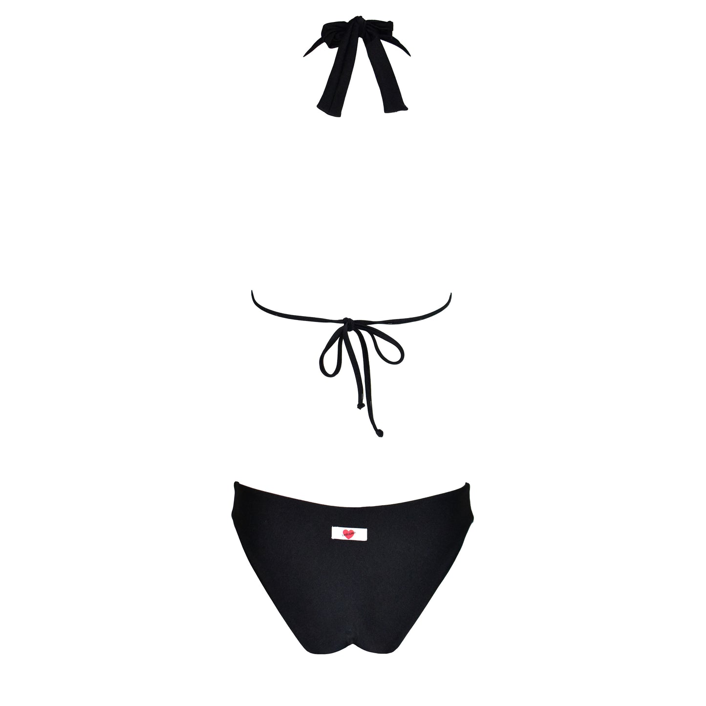 Triangolo Angelina Satin Black