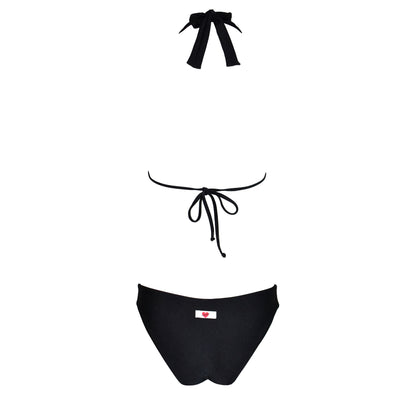 Triangolo Angelina Satin Black