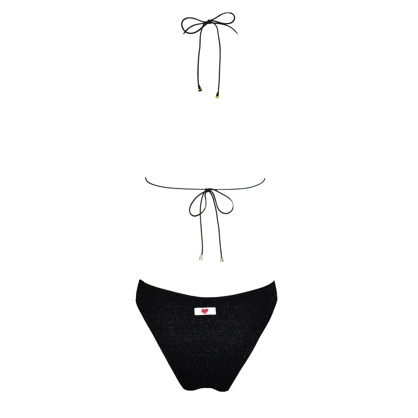 Triangolo Miami Glitter Black
