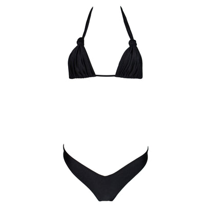 Triangolo Angelina Satin Black
