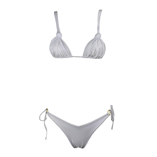 Triangolo Angelina Seta White