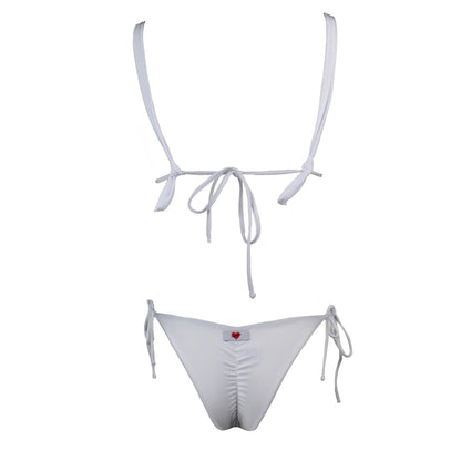 Triangolo Angelina Seta White