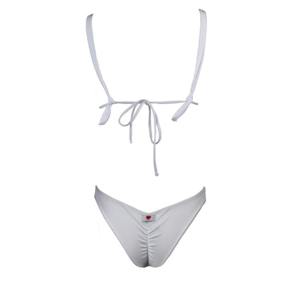 Triangolo Angelina Seta White