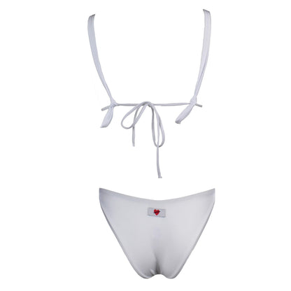 Triangolo Angelina Seta White