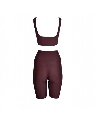 Cord-Set Sydney Short Dark Chocolate