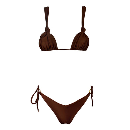 Triangolo Angelina Satin Dark Chocolate