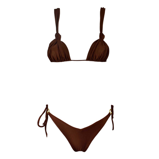Triangolo Angelina Satin Dark Chocolate