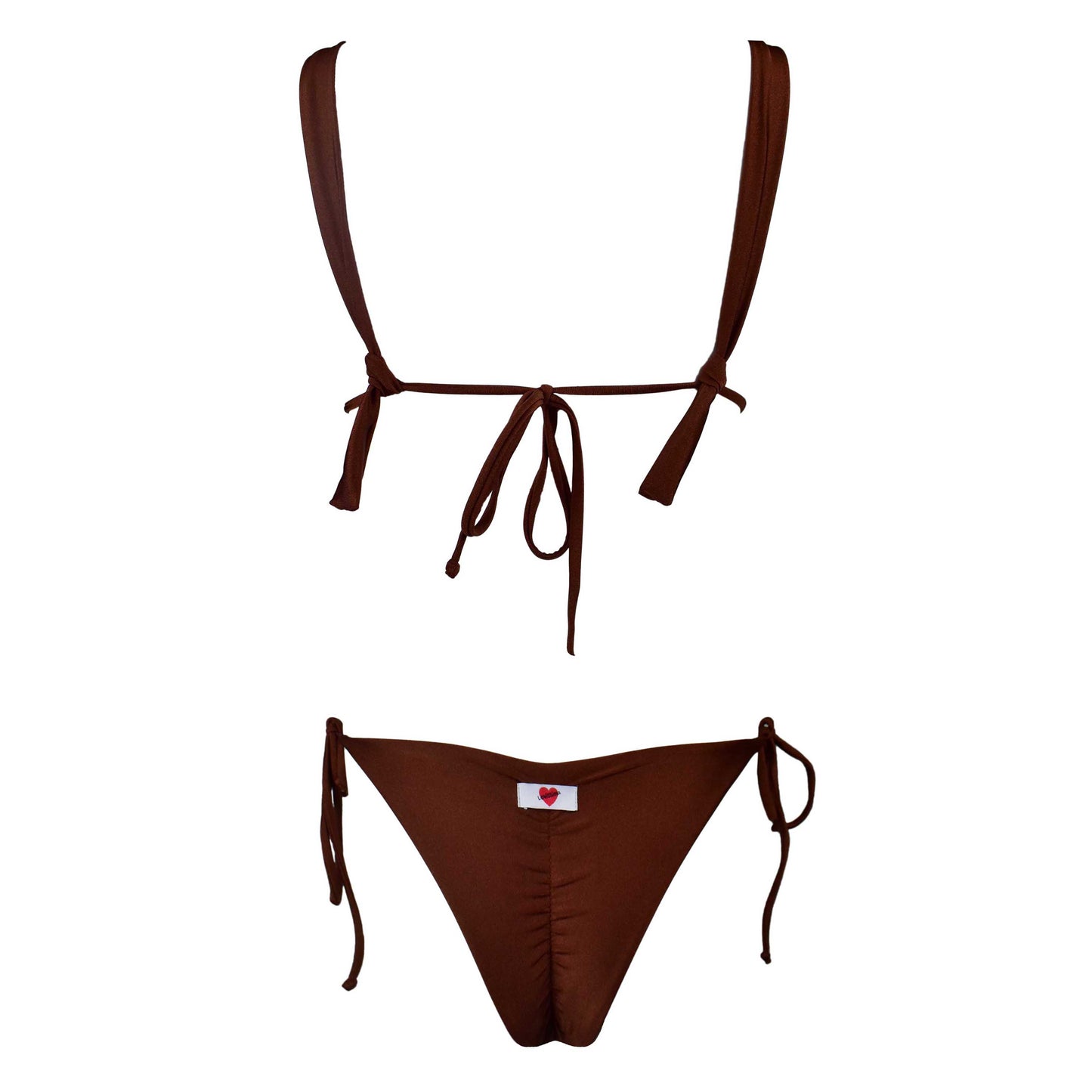 Triangolo Angelina Satin Dark Chocolate