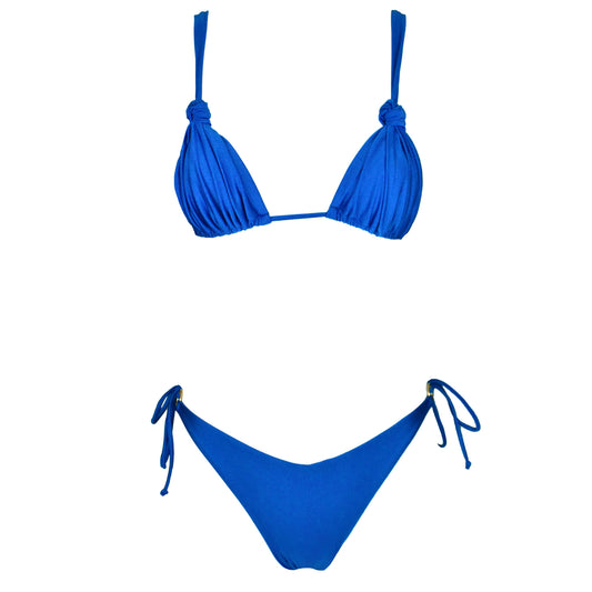 Triangolo Angelina Satin Denim