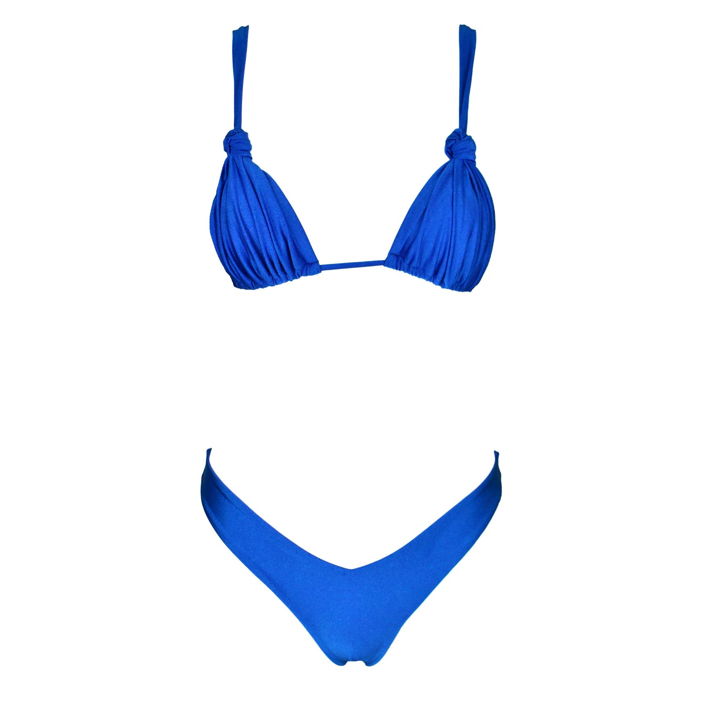 Triangolo Angelina Satin Denim