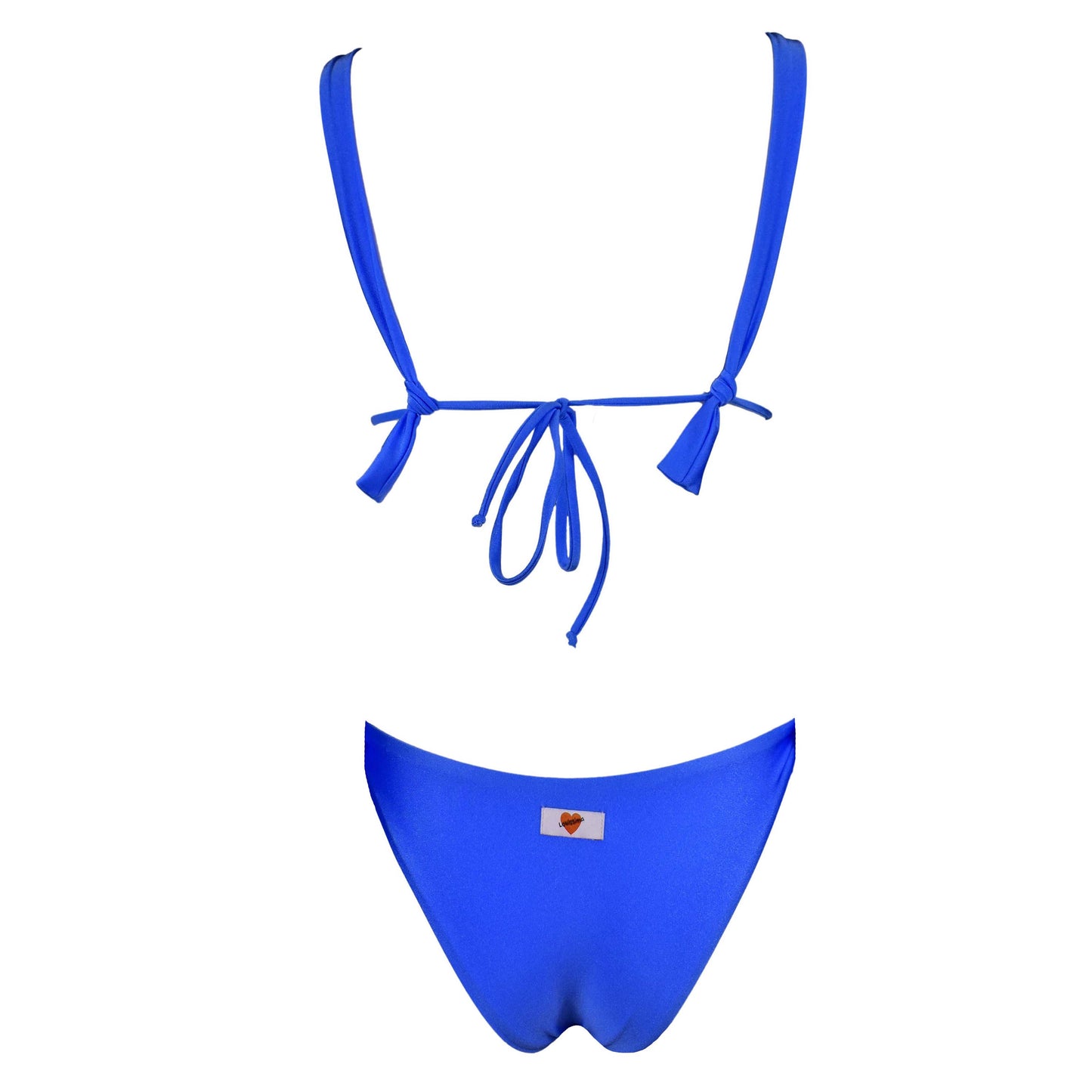 Triangolo Angelina Satin Denim