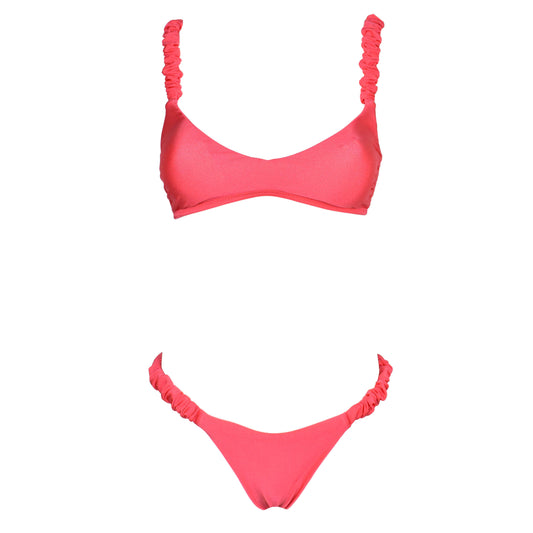 Corpetto Satin Scrunchies Flamingo