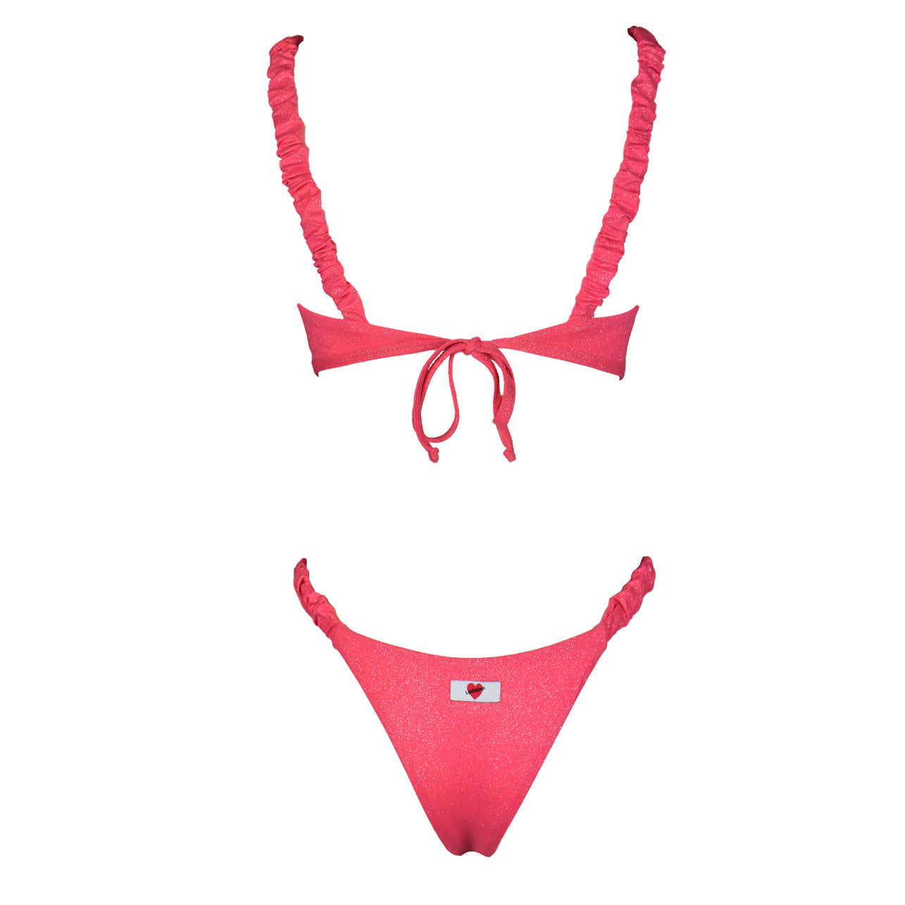 Corpetto Cristal Scrunchies Flamingo