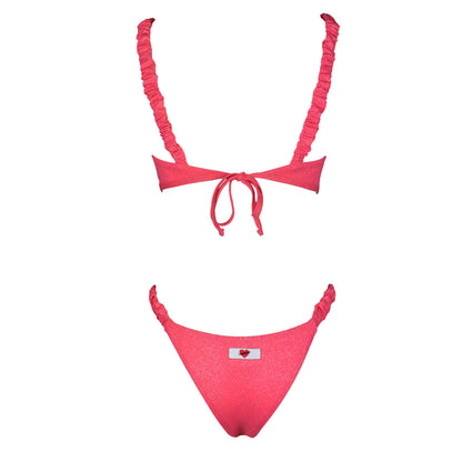 Corpetto Cristal Scrunchies Flamingo