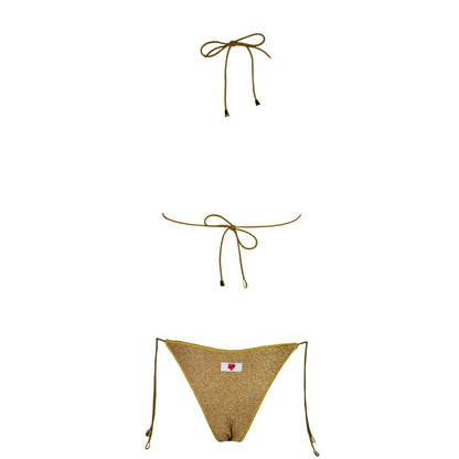 Triangolo Miami Glitter Gold