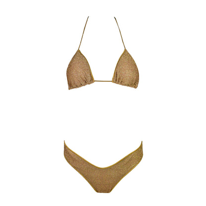 Triangolo Miami Glitter Gold