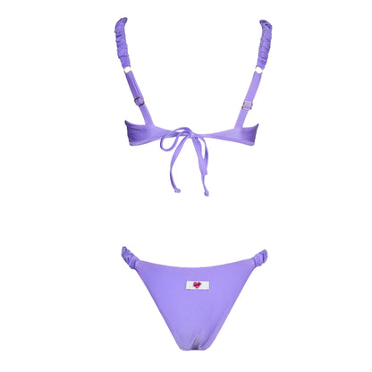 Corpetto Satin Scrunchies Lavanda