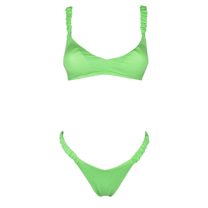 Corpetto Cristal Scrunchies Lime