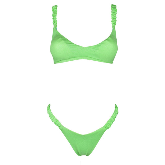 Corpetto Cristal Scrunchies Lime