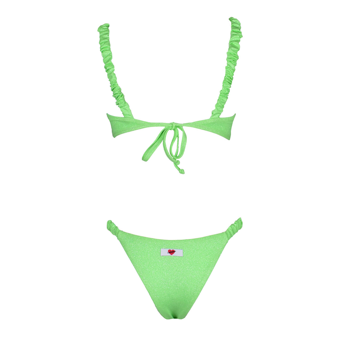 Corpetto Cristal Scrunchies Lime