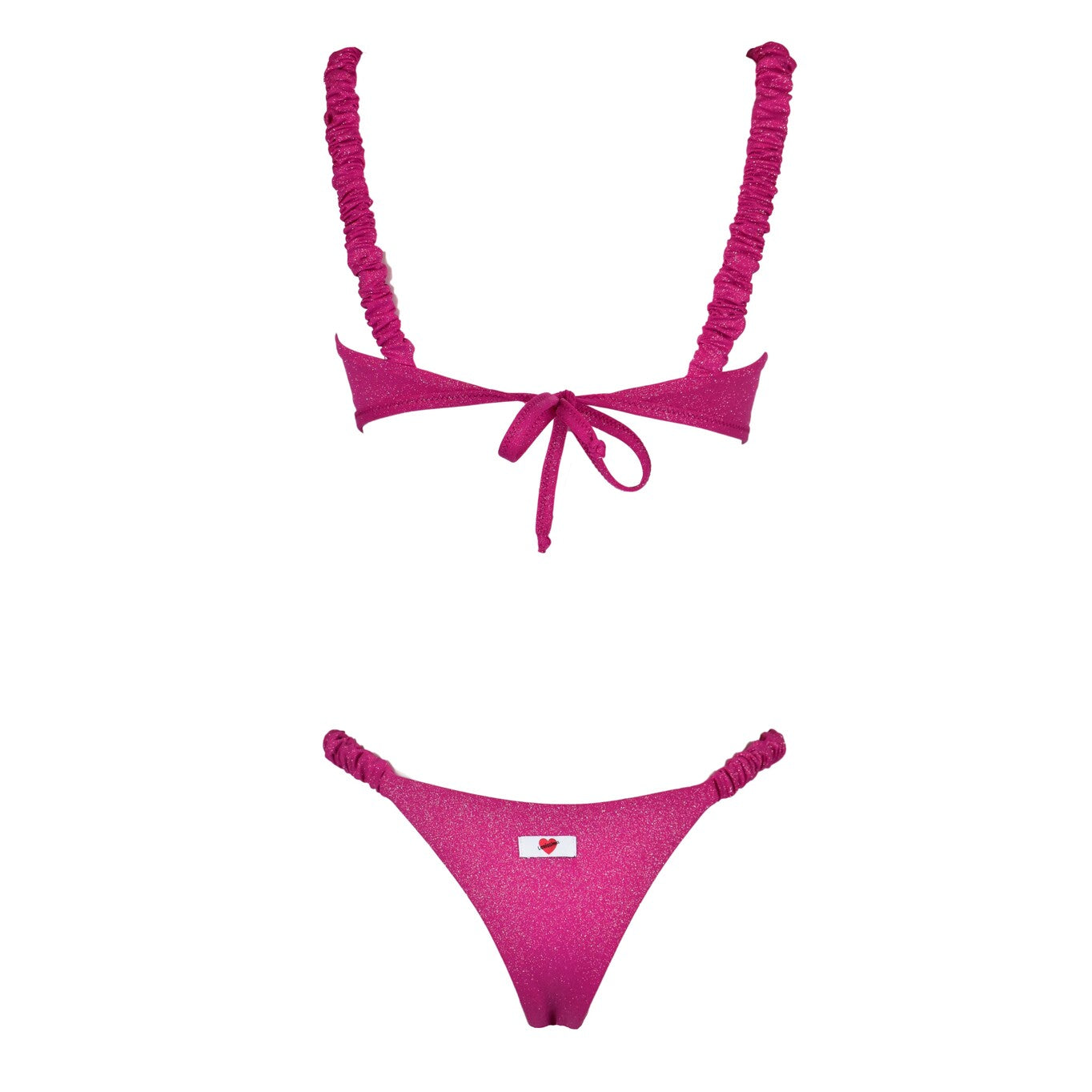 Corpetto Cristal Scrunchies Magenta