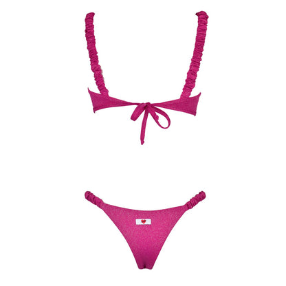 Corpetto Cristal Scrunchies Magenta