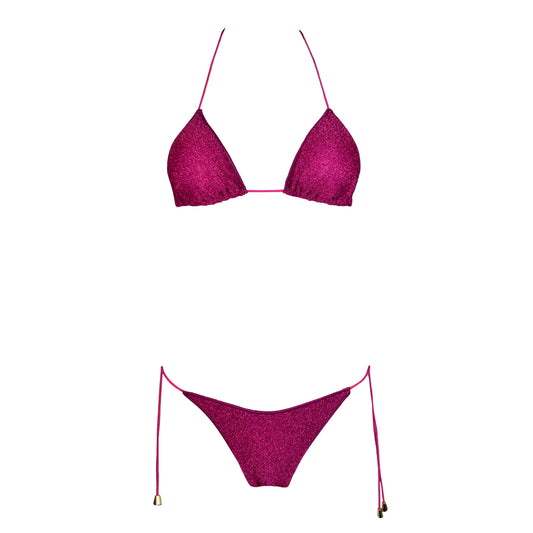 Triangolo Miami Glitter Magenta