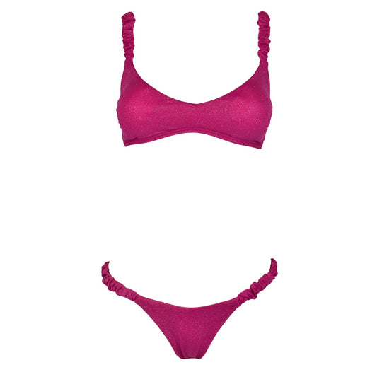 Corpetto Cristal Scrunchies Magenta