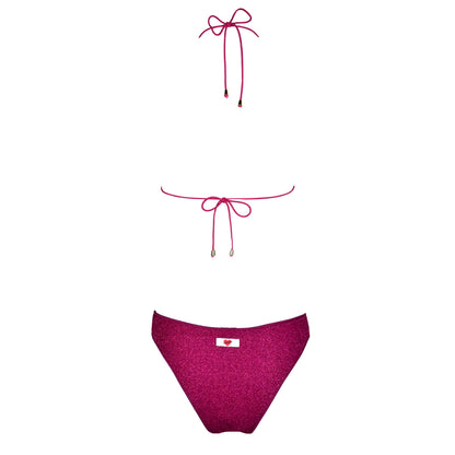Triangolo Miami Glitter Magenta