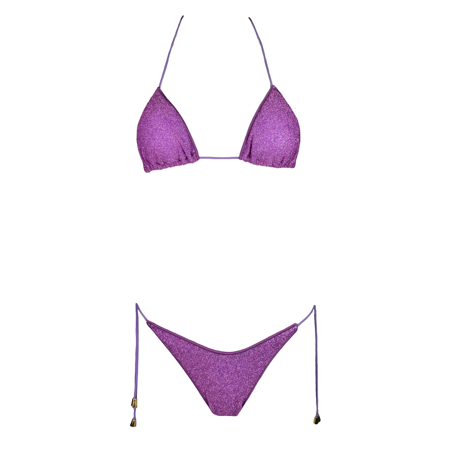 Triangolo Miami Glitter Lavanda