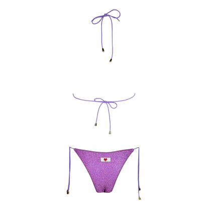Triangolo Miami Glitter Lavanda