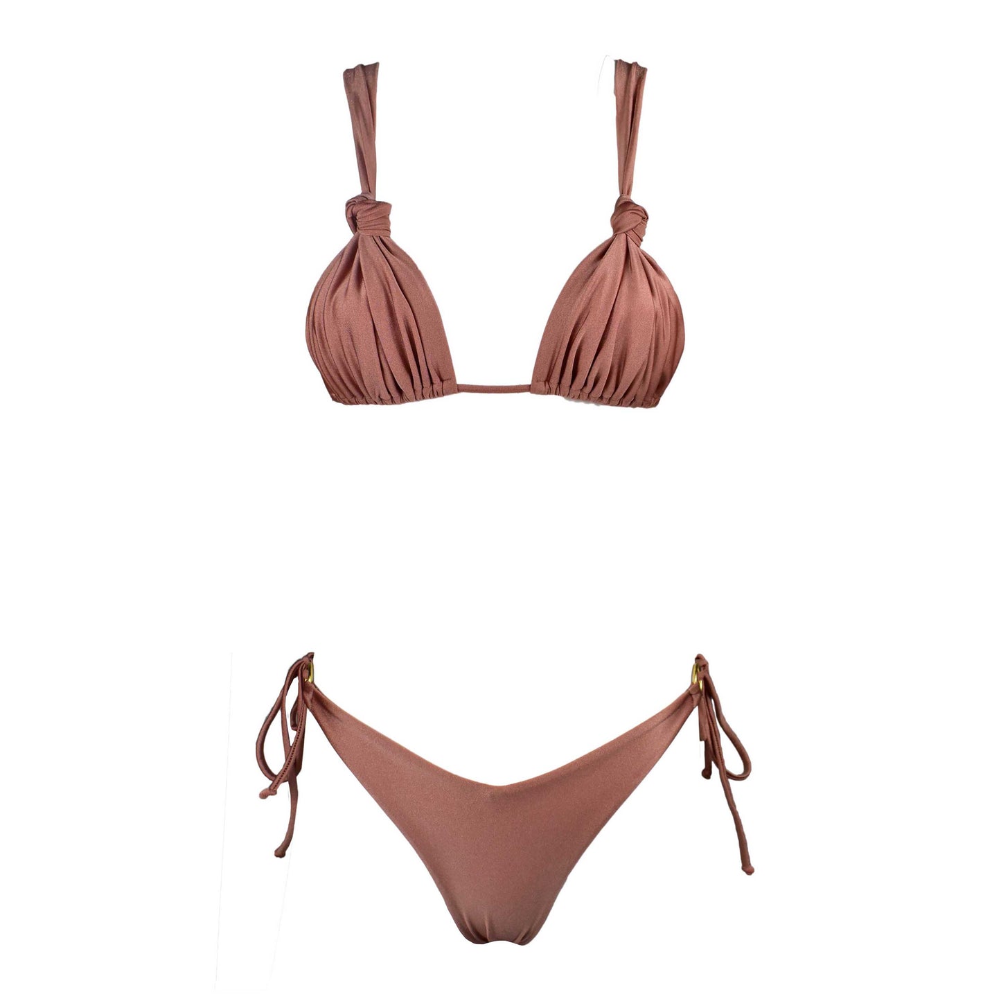 Triangolo Angelina Satin Oro Rosa