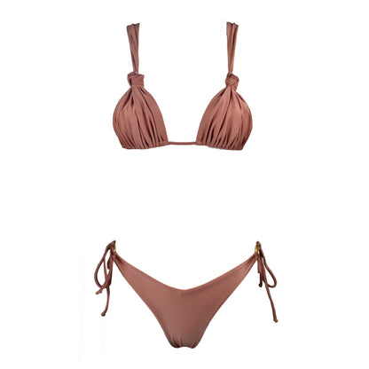 Triangolo Angelina Satin Oro Rosa