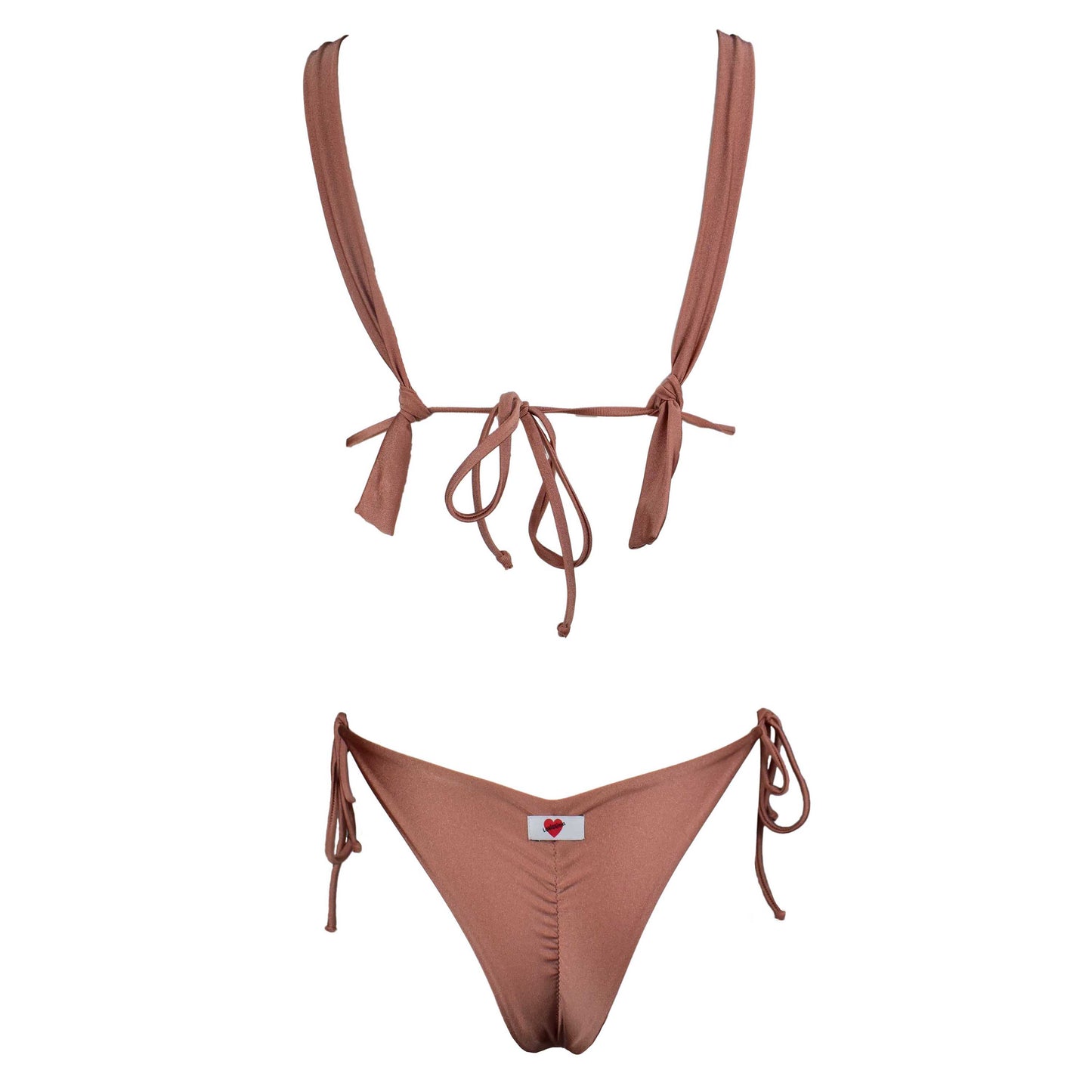 Triangolo Angelina Satin Oro Rosa
