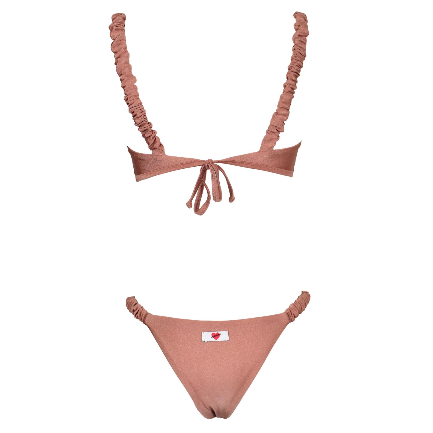 Corpetto Satin Scrunchies Oro Rosa