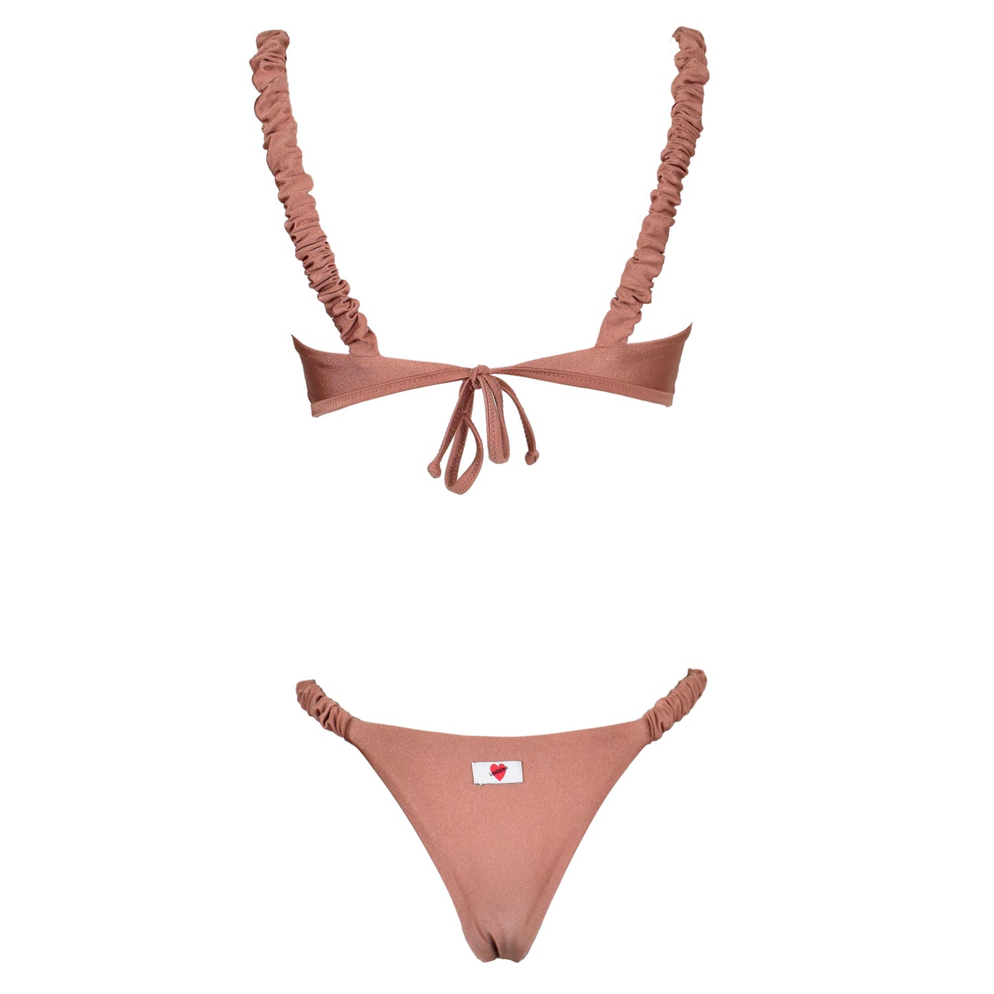 Corpetto Satin Scrunchies Oro Rosa