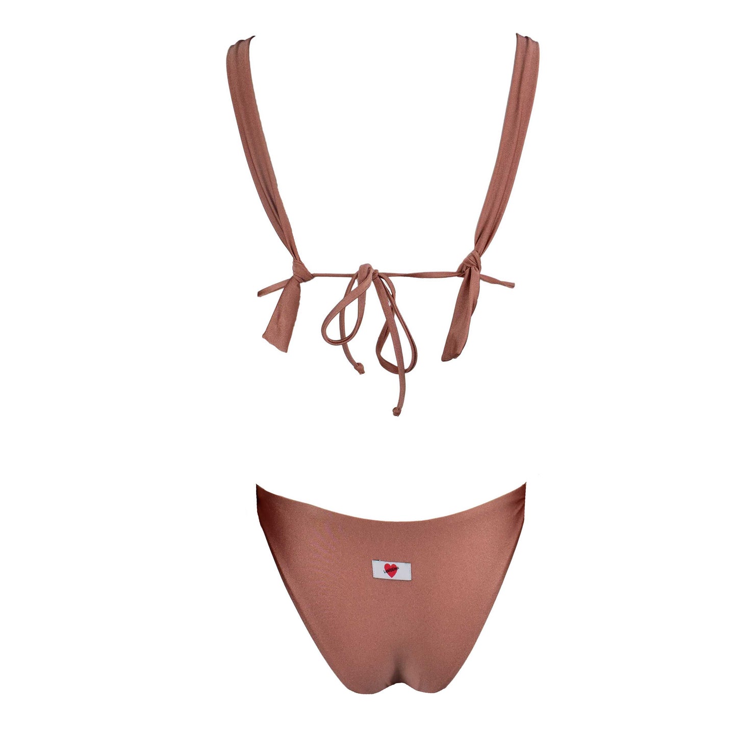 Triangolo Angelina Satin Oro Rosa