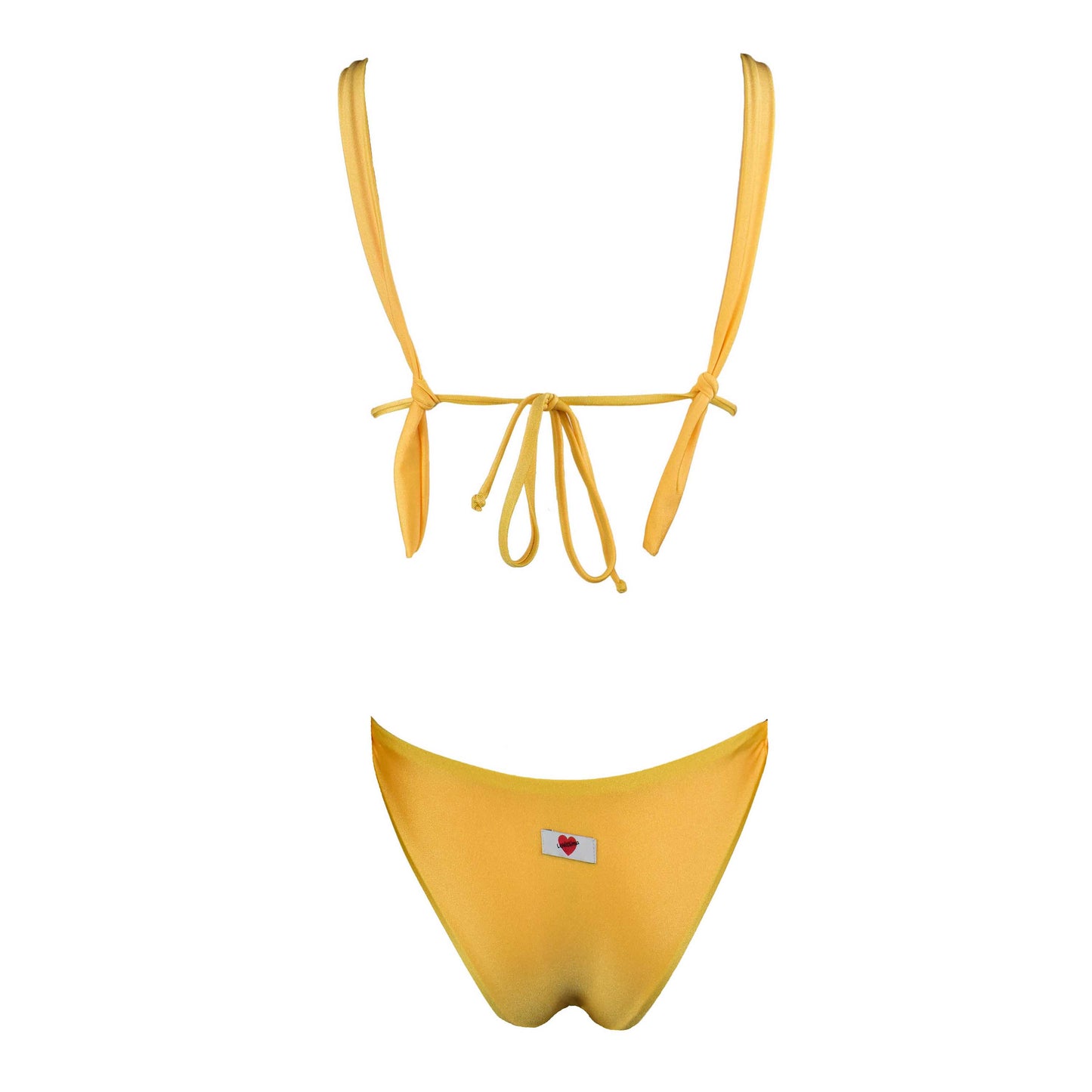 Triangolo Angelina Satin Plumage