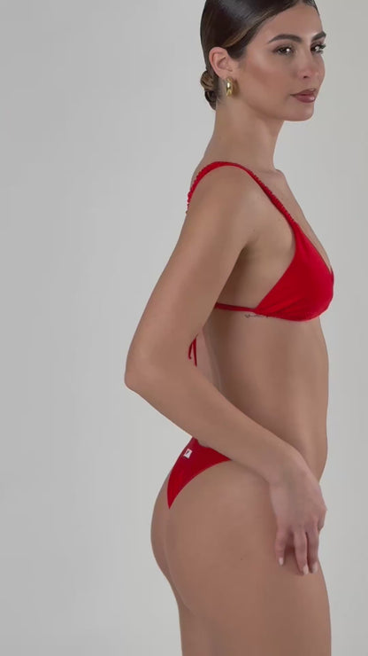 Triangolo Satin Scrunchies Venere
