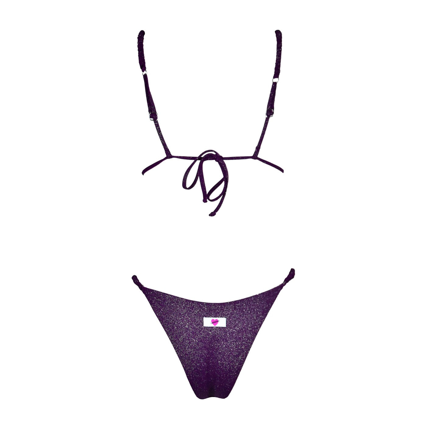 Triangolo Cristal Scrunchies Rouge Noir