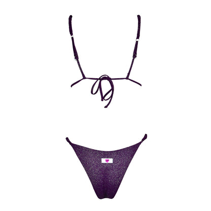 Triangolo Cristal Scrunchies Rouge Noir