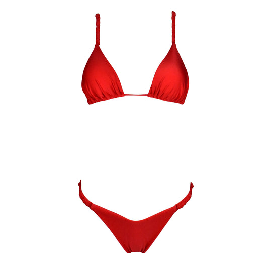 Triangolo Satin Scrunchies Venere