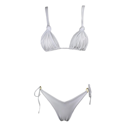Triangolo Angelina Satin White