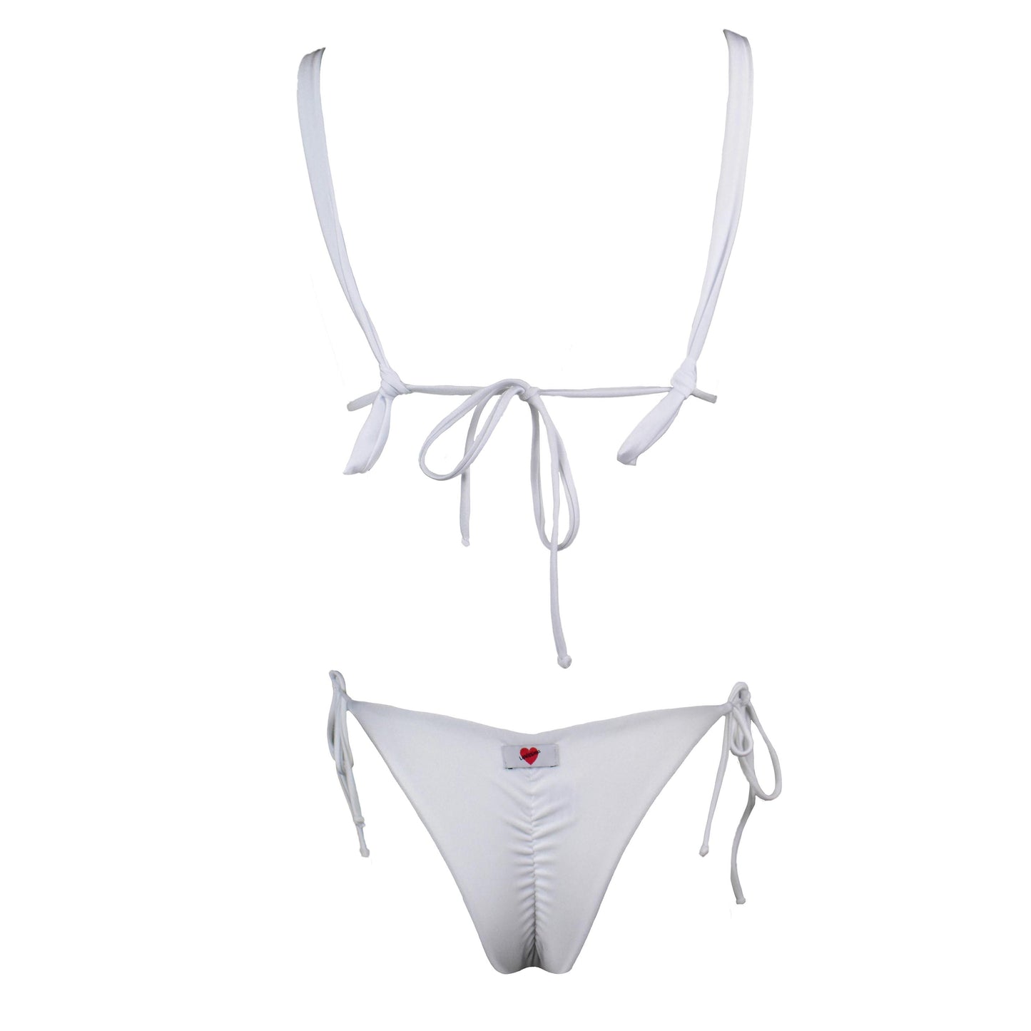 Triangolo Angelina Satin White