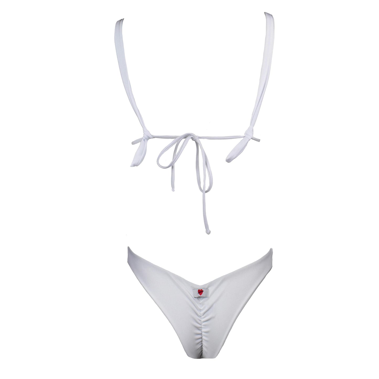 Triangolo Angelina Satin White