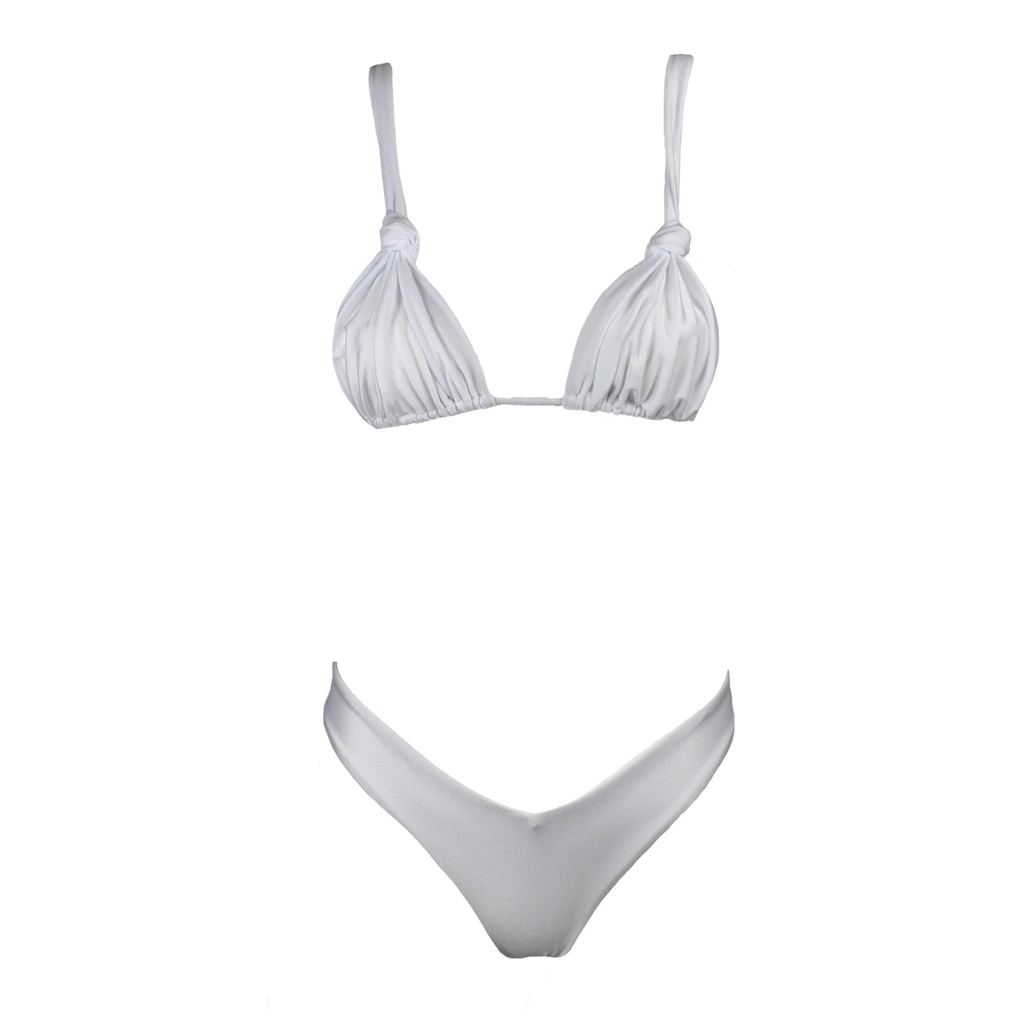 Triangolo Angelina Satin White