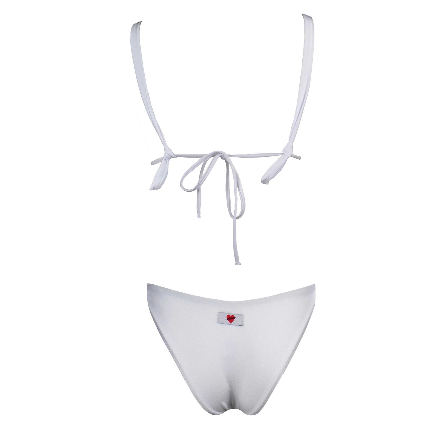 Triangolo Angelina Satin White